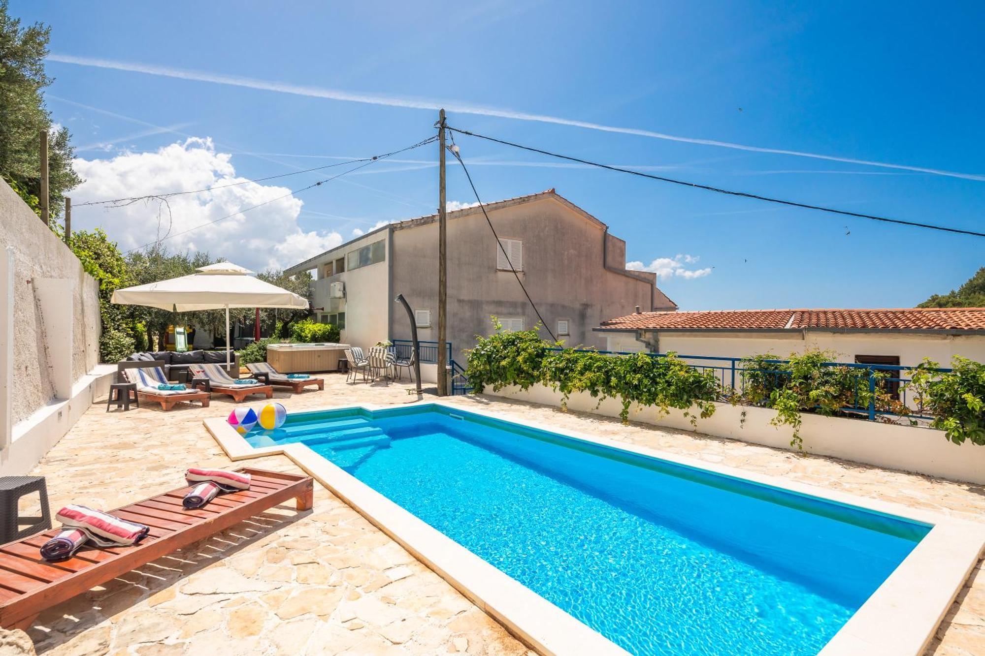 Caleta Seaview Suites II - Pool & Jacuzzi Lokva Rogoznica Exteriér fotografie